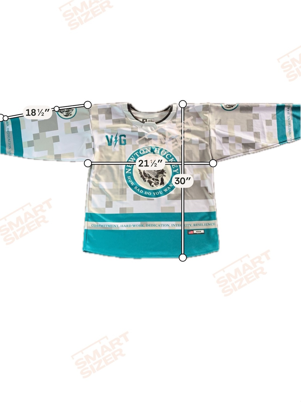 Violent Gentlemen VGHC Newton Hockey Camo Jersey Medium - Picture 5 of 5